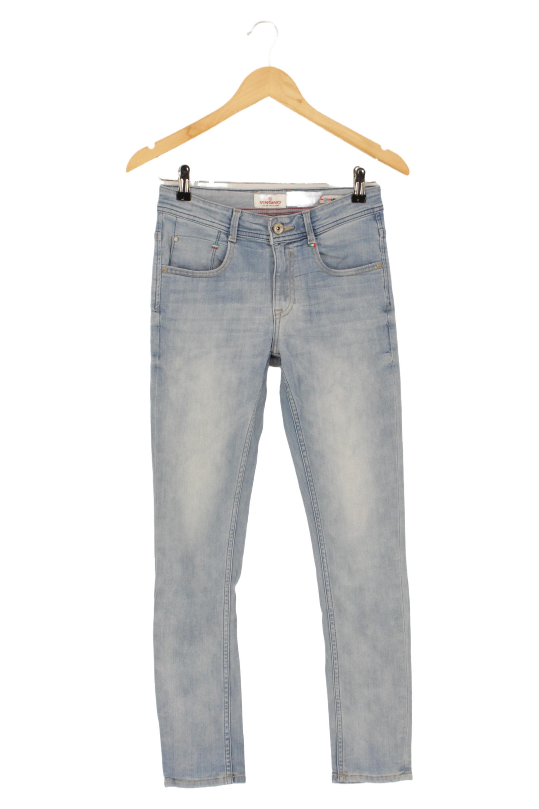 Original:  Kinder Jeans Straight Leg Hellblau Gr. 158