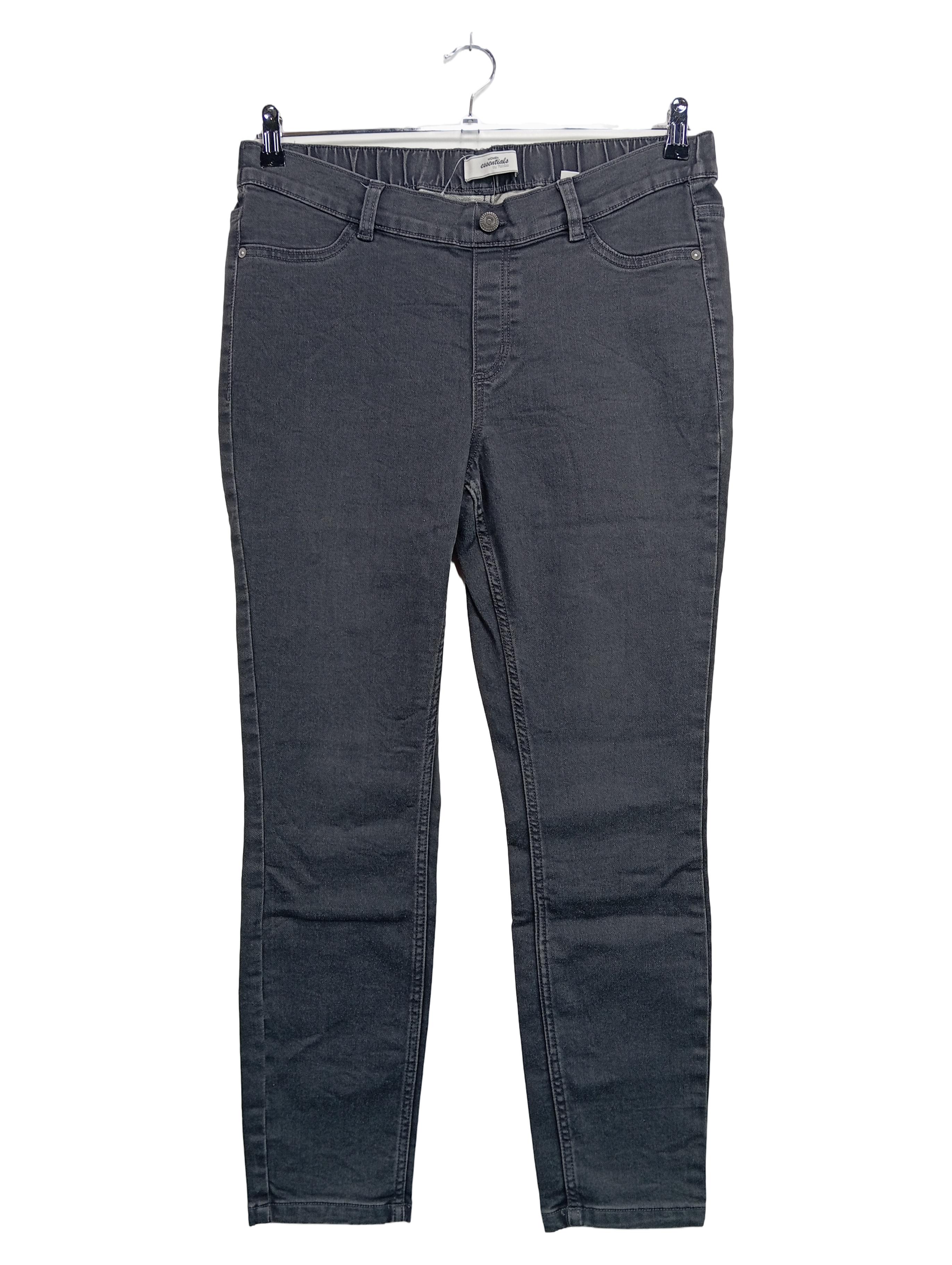 Original:  Damen Jeans Essentials Gr. 42 Grau Regular Fit