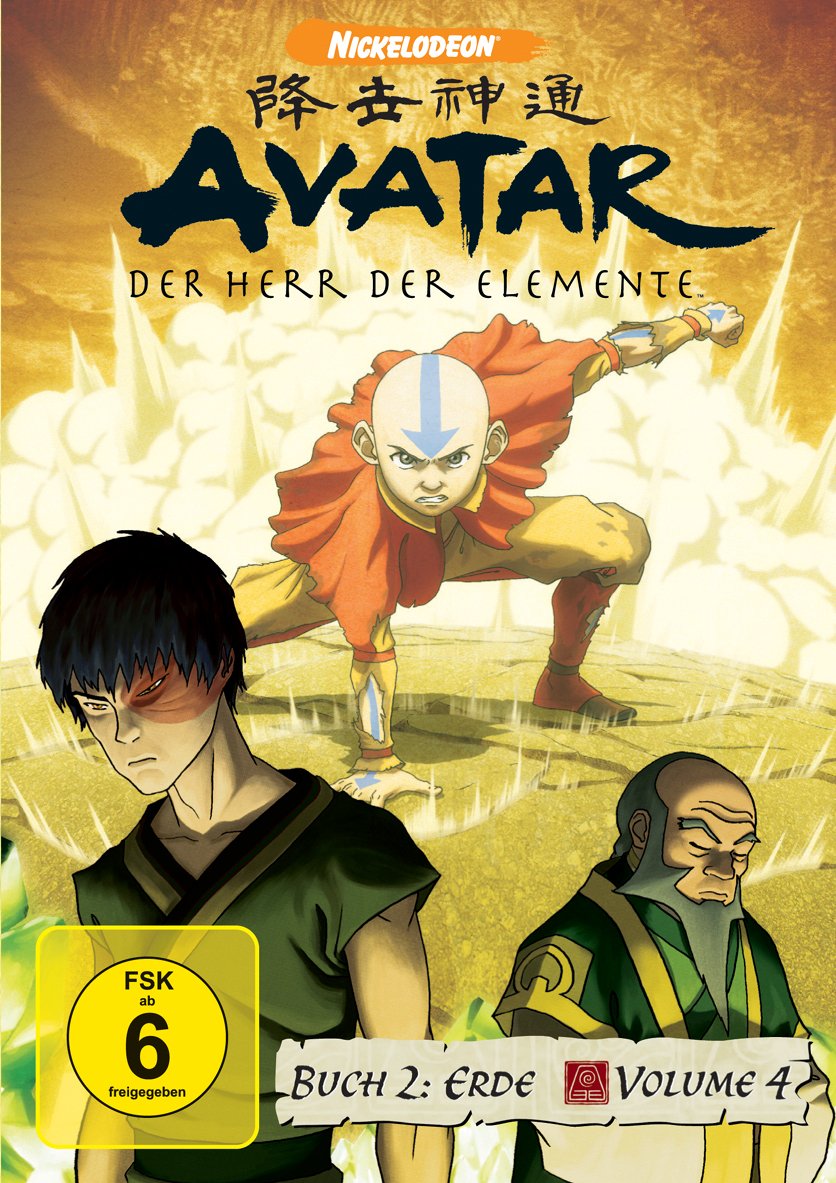 Original: Avatar - Der Herr der Elemente Buch 2: Erde, Vol. 4 DVD Anime Film