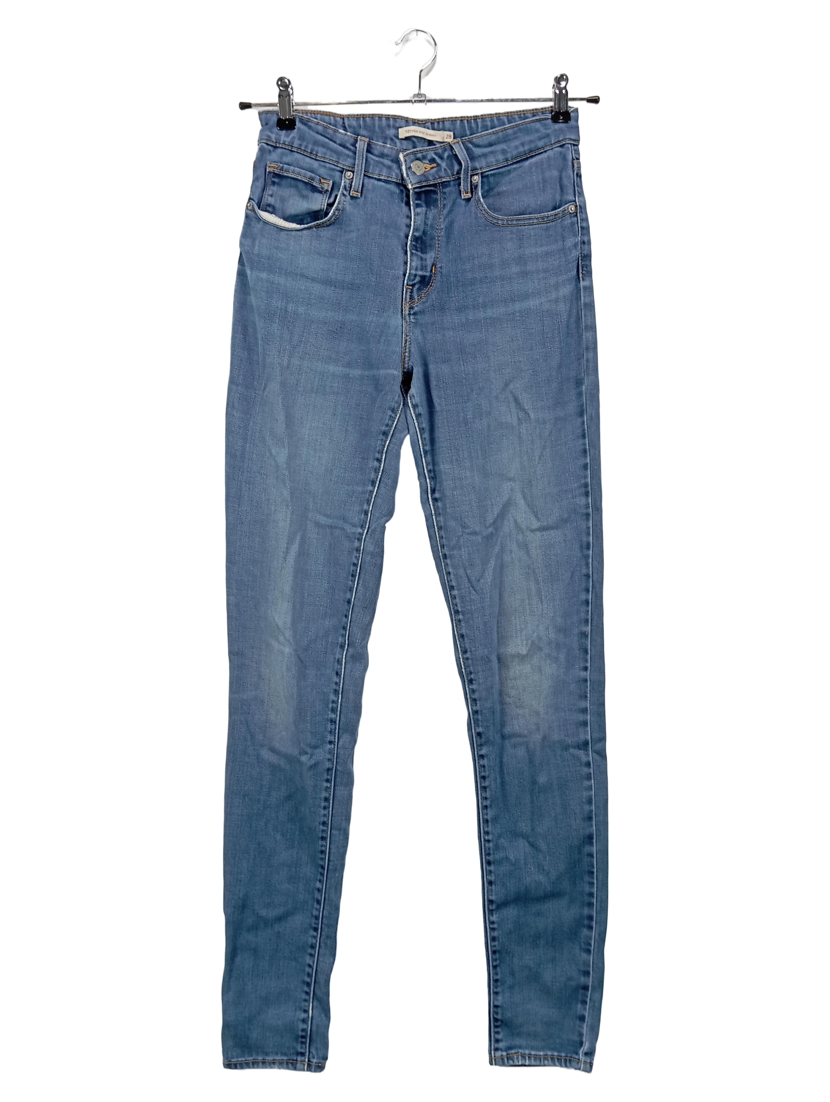 Original:  Jeans Straight Leg blau Damen W28 L34
