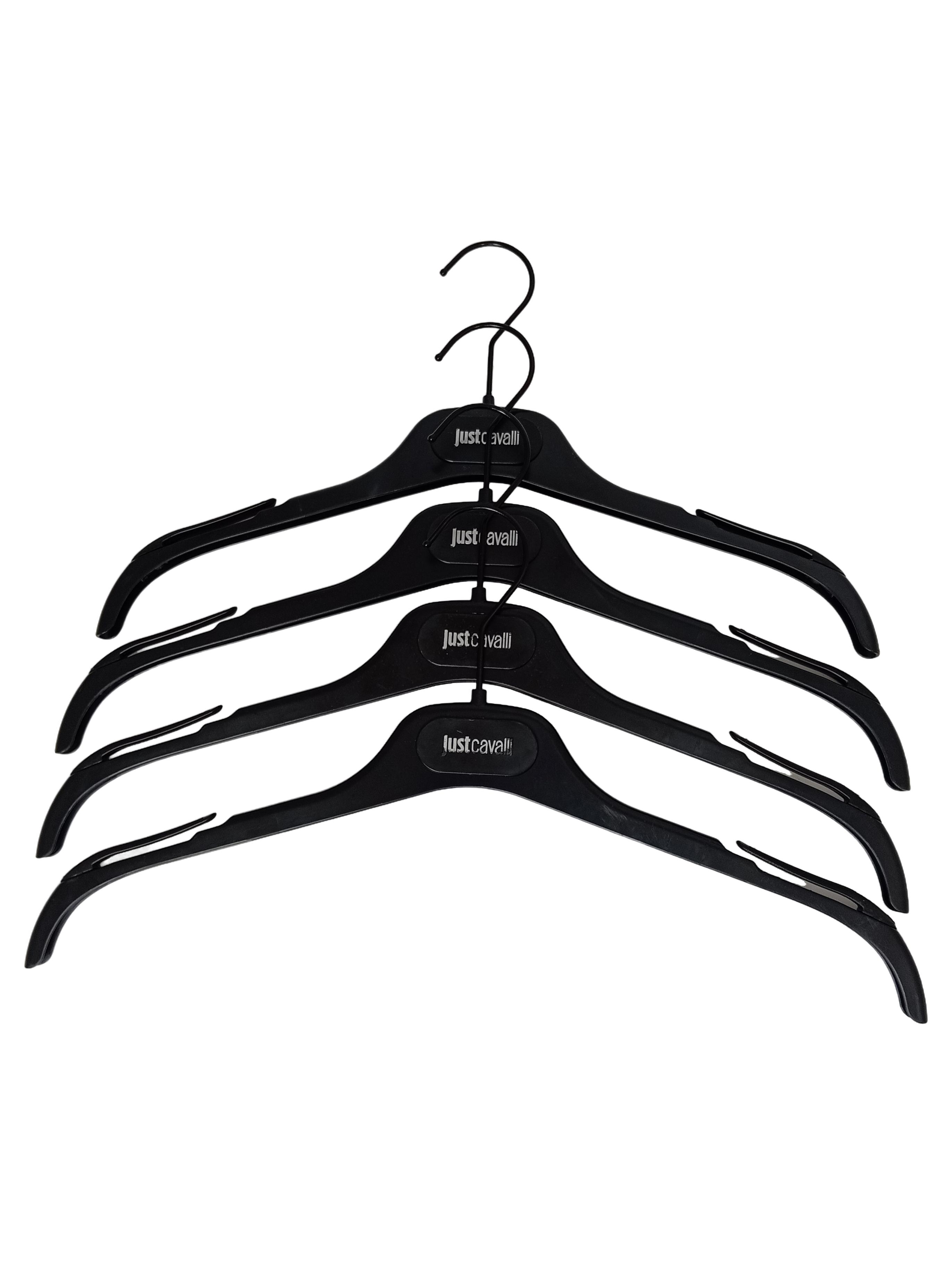 Kleiderbügel Schwarz 41cm Kunststoff Damen Original: Kleiderbügel Schwarz 41cm Kunststoff Damen