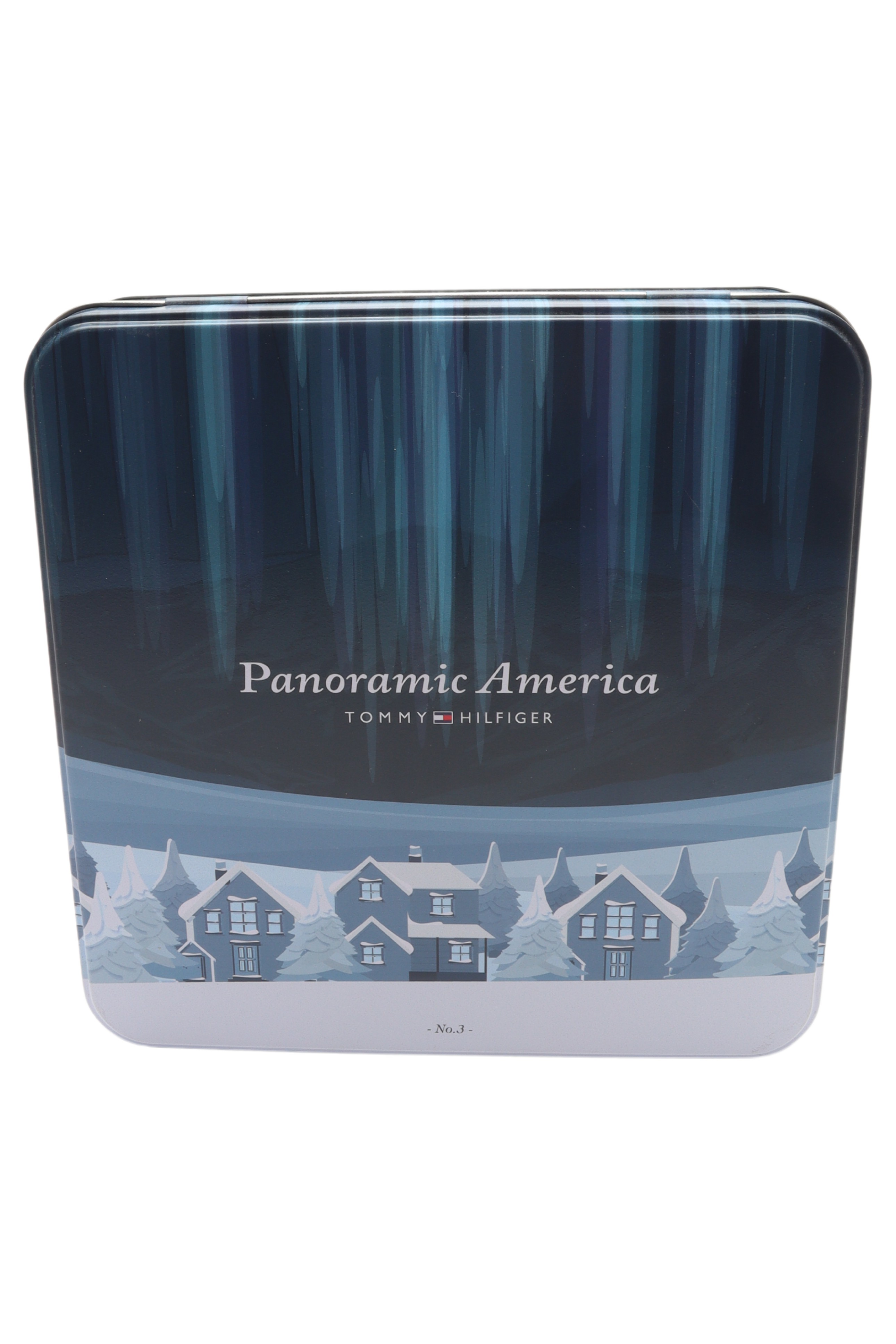 Tommy liquidation Hilfiger - Boîte Déco Métal Paysage Hiver 19cm