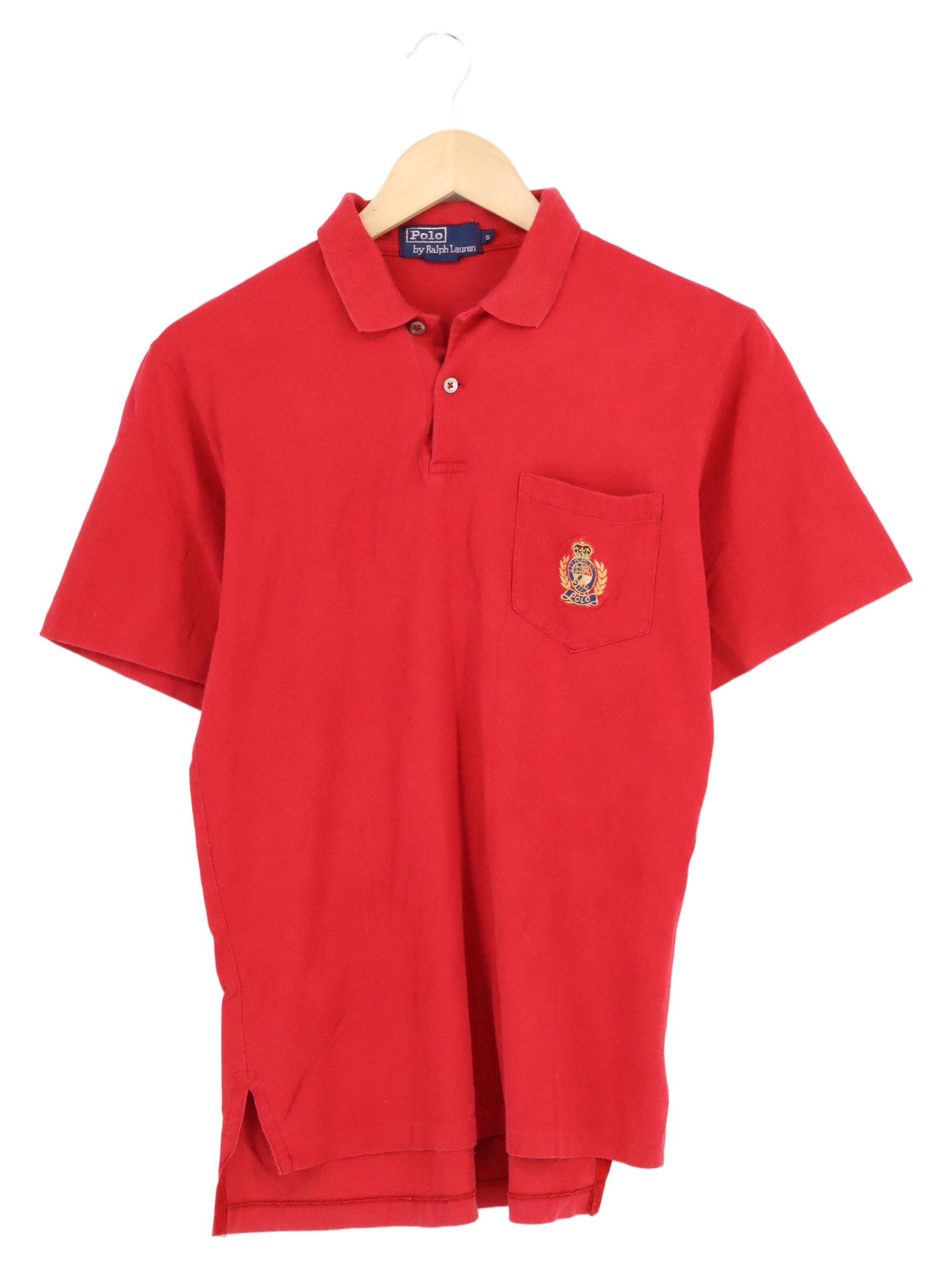 Polo Ralph Lauren 2024 Polo Femme Rouge Logo Coton Classique (EU 36)