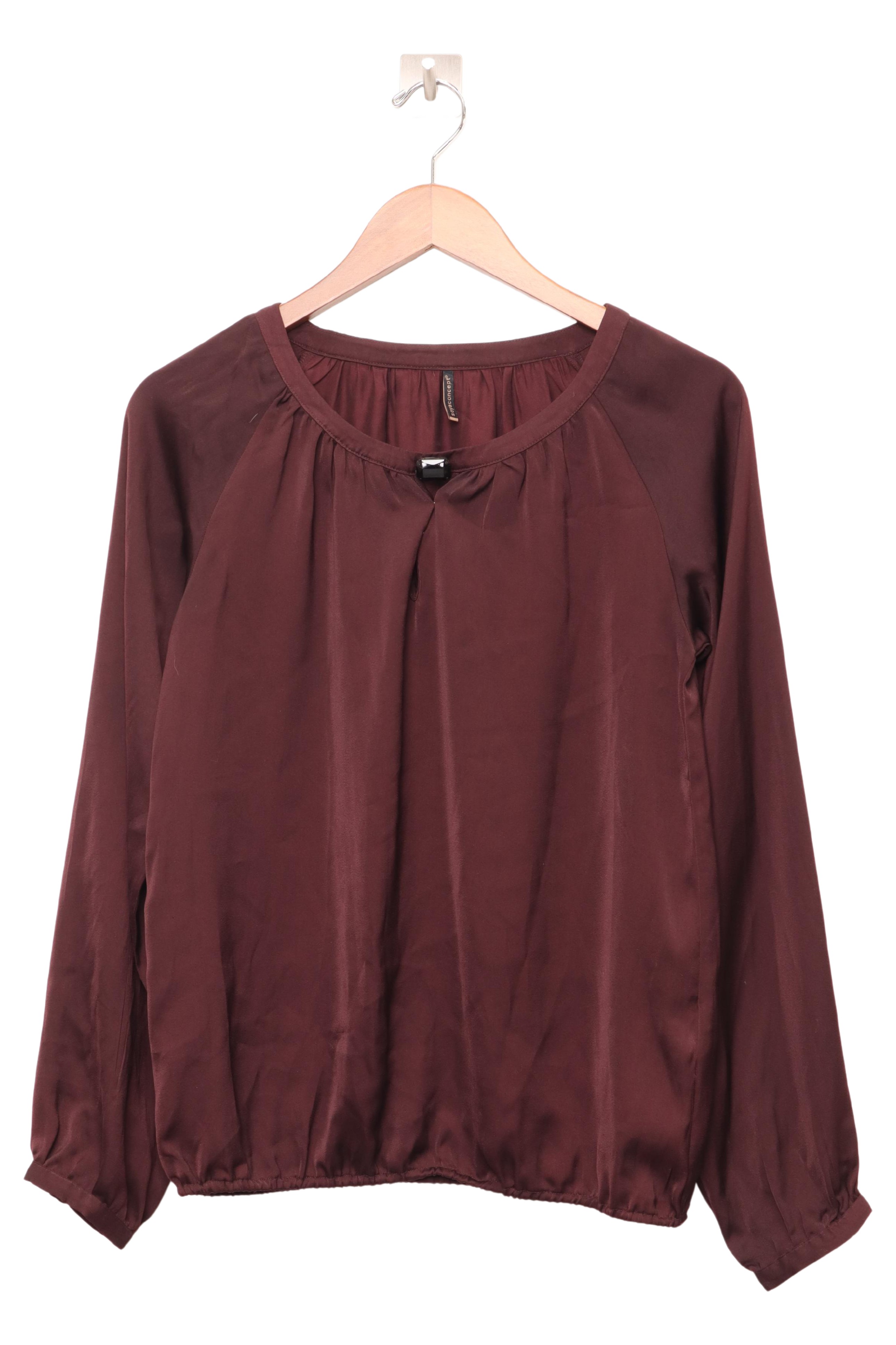 Original:  Bluse Damen Gr. S Lila Langarm Elegant