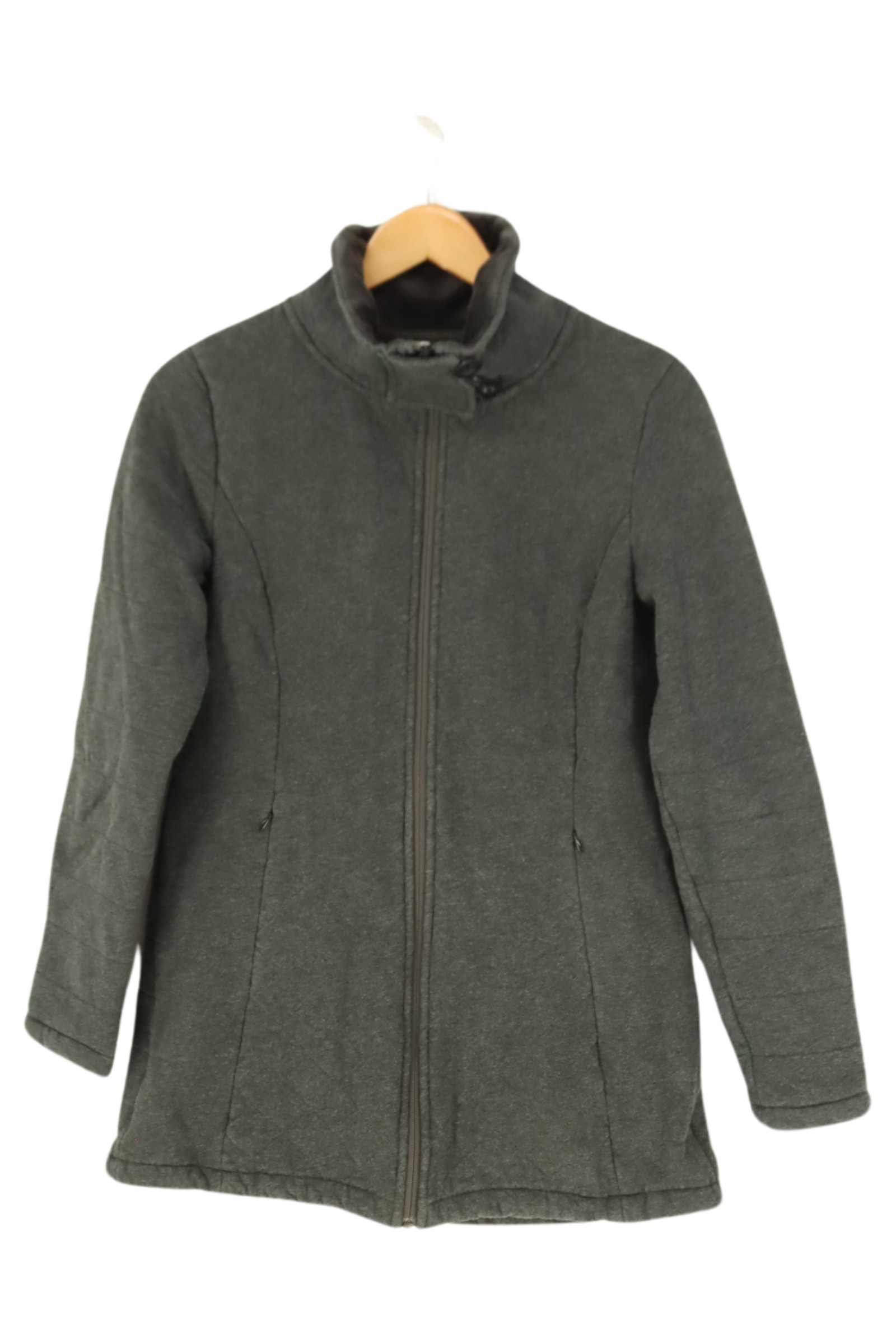 Original:  Outdoorjacke Damen M Grau Reißverschluss