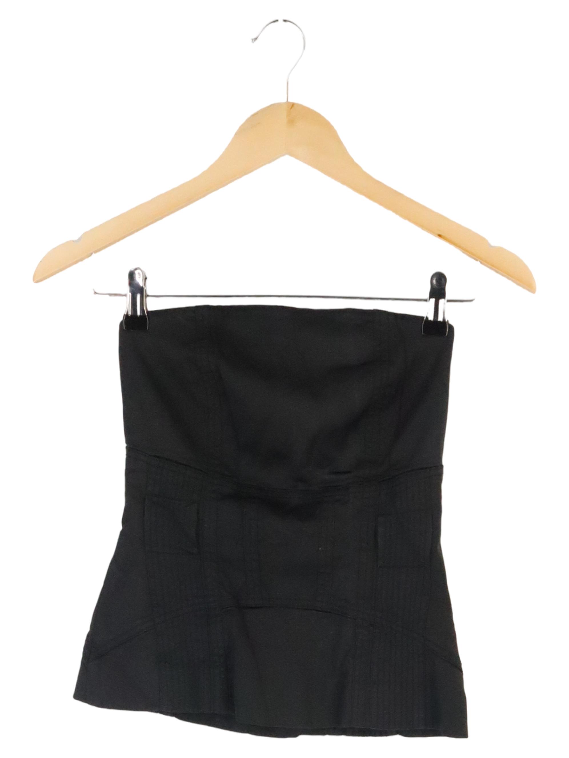 Original:  Bustier Gr. 36 Schwarz - Elegant Party Top